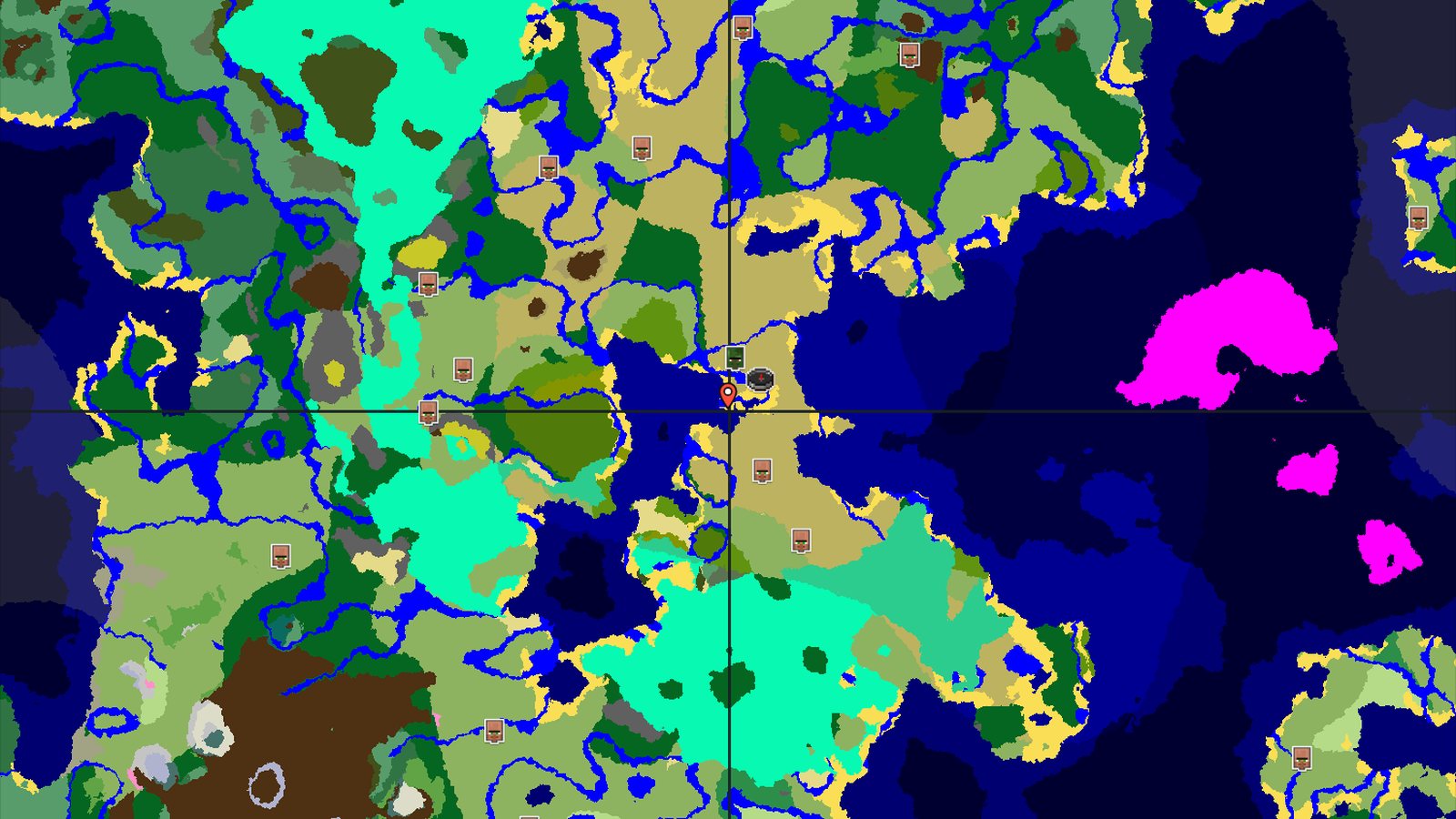 Savanna Spawn with a Nearby Abandoned Village — Minecraft seed preview