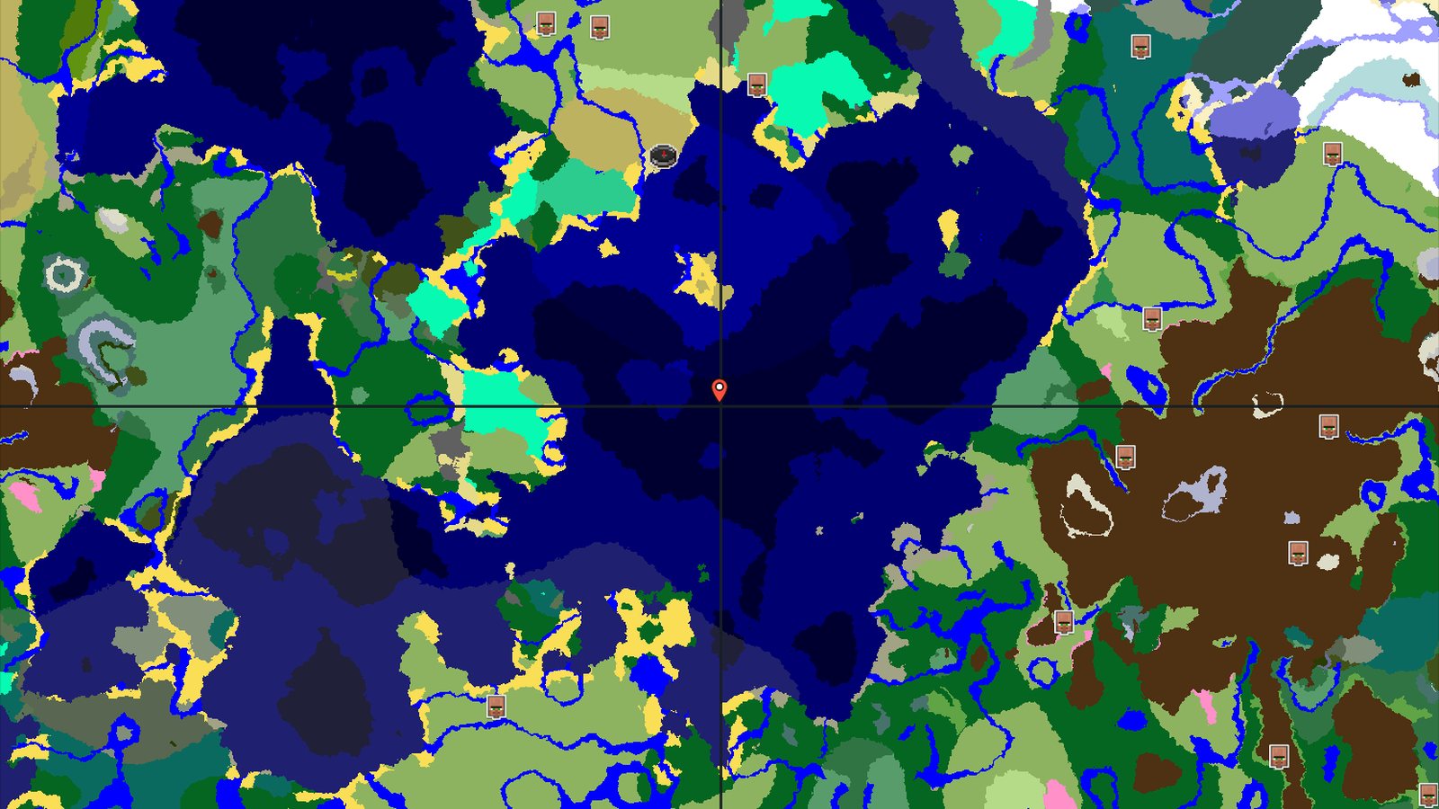 Savanna Spawn with a Mangrove Swamp Nearby — Minecraft seed preview