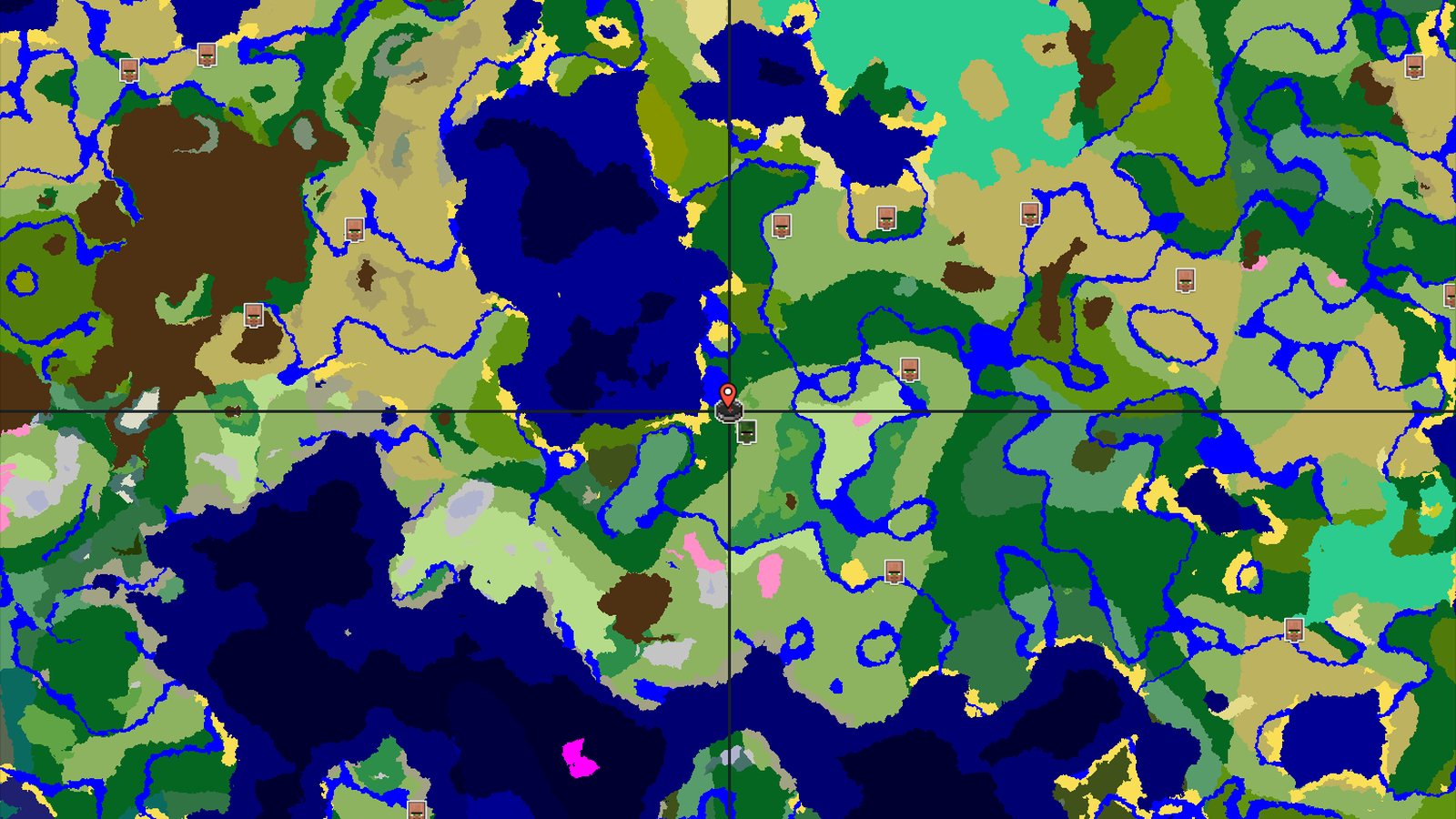 Abandoned Village and Nearby Jungle Temple Seed — Minecraft seed preview