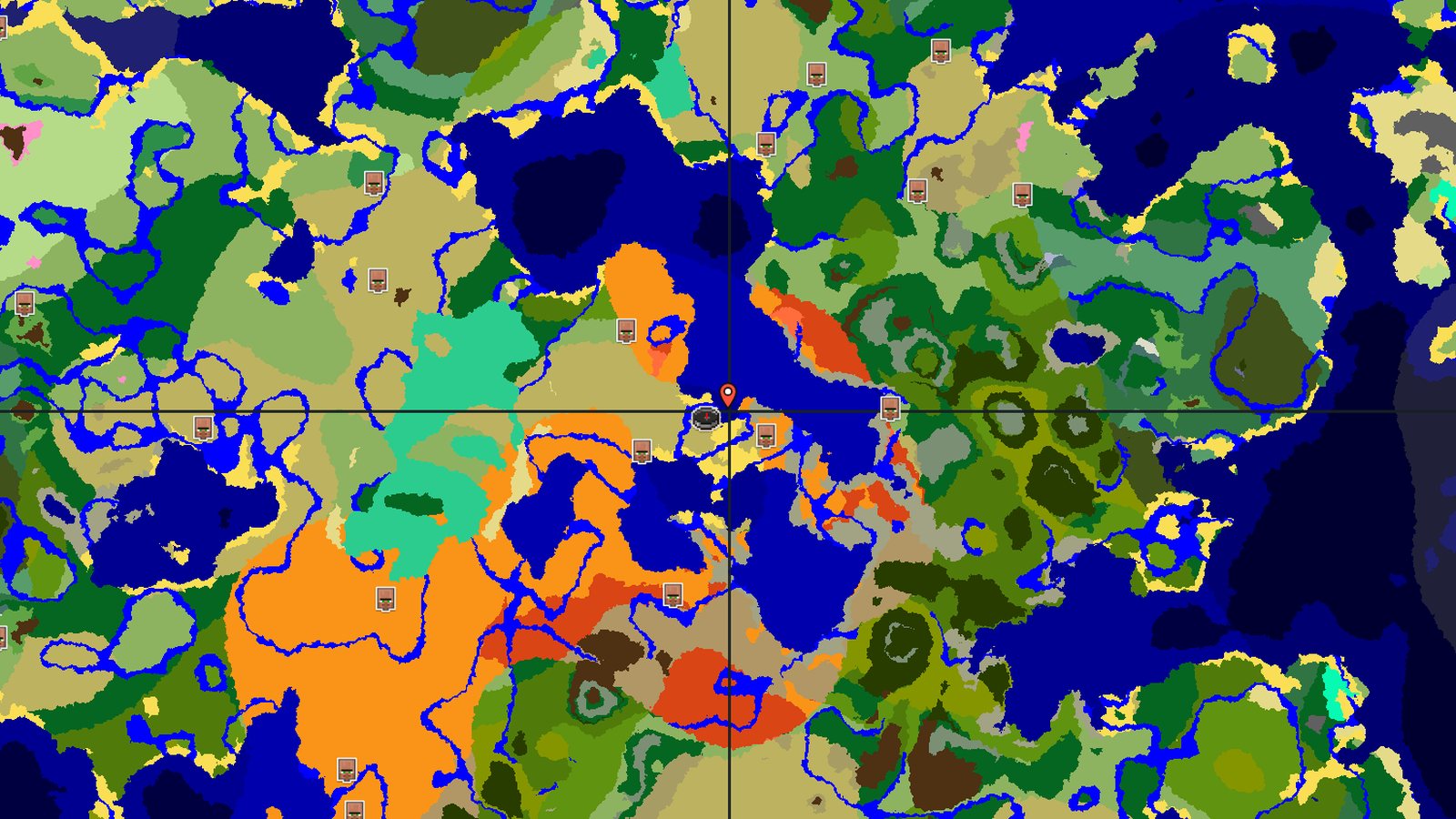 Savanna Spawn with a Close Trial Chambers — Minecraft seed preview
