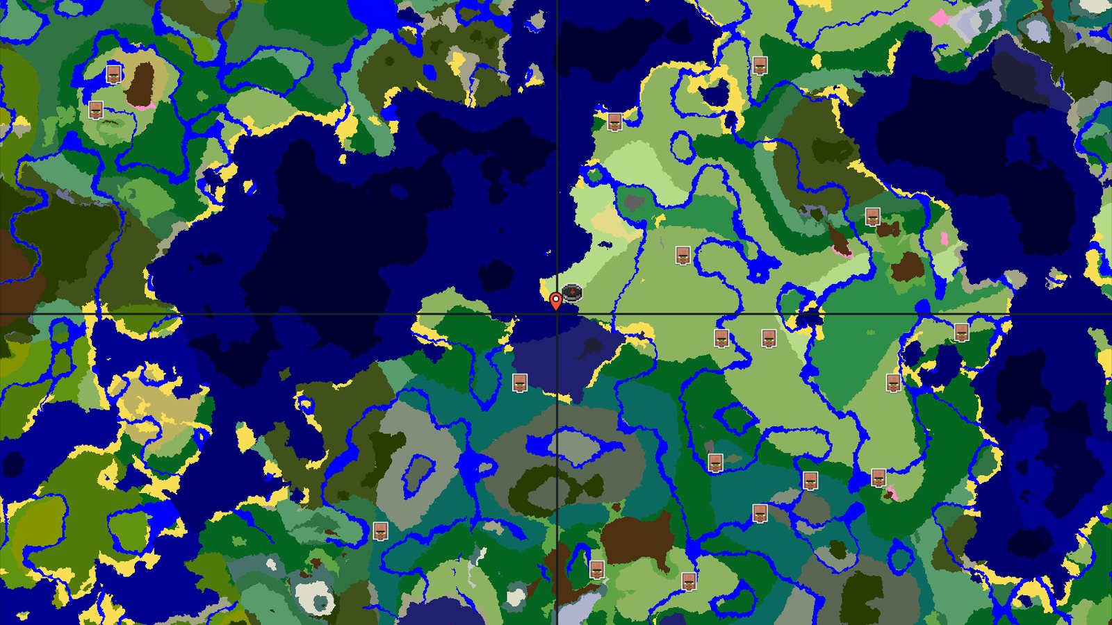 A Sunflower Plains Spawn with an Early Mineshaft — Minecraft seed preview