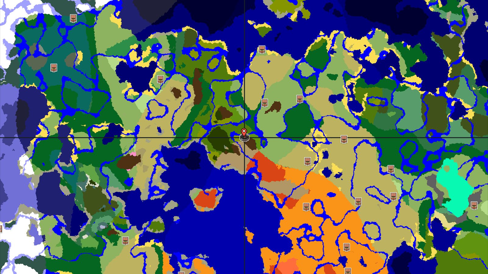 Ancient City and Jungle Spawn with Nearby Badlands — Minecraft seed preview