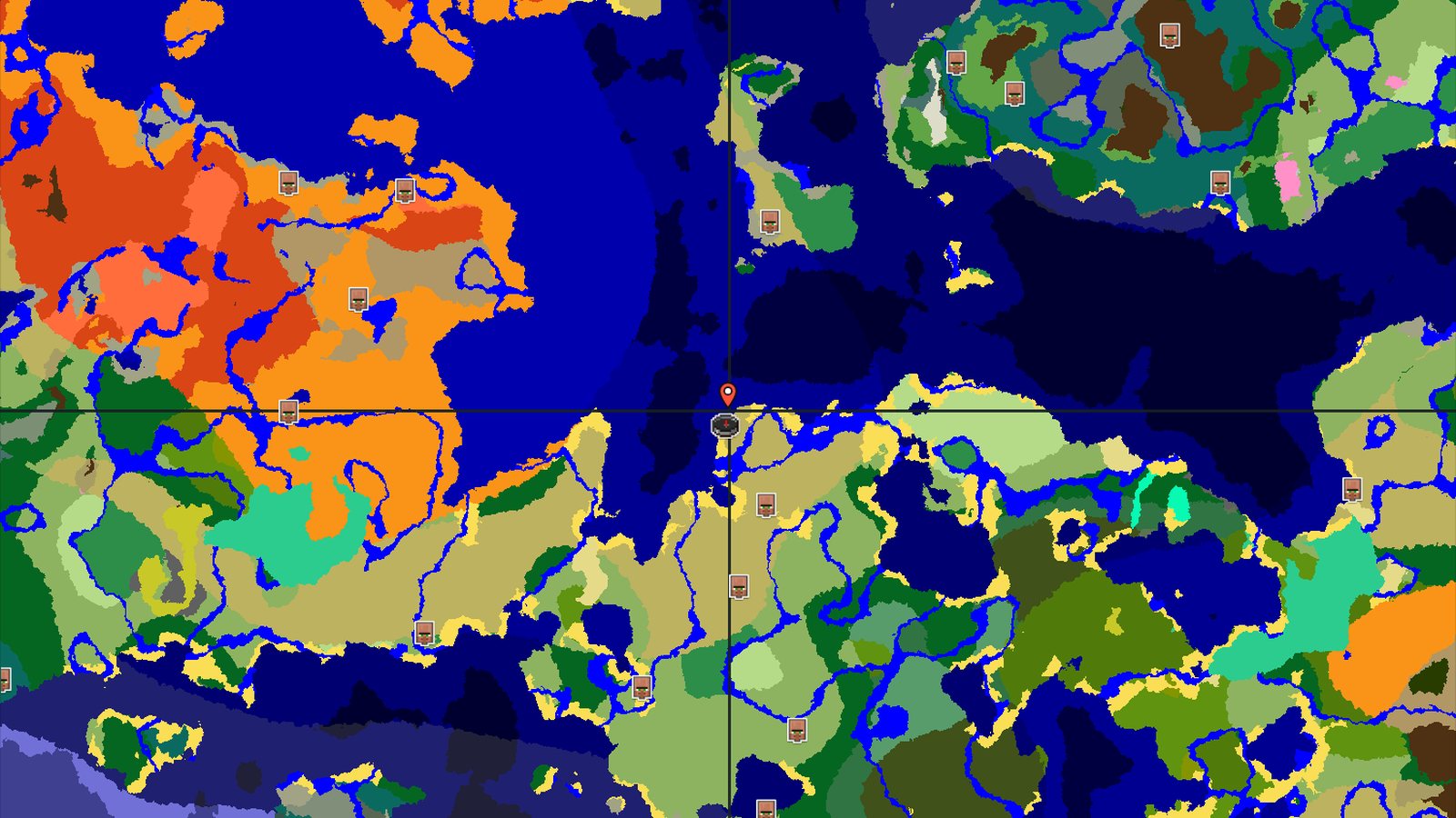 Savanna Coast Spawn with Early Trial Chambers Access — Minecraft seed preview