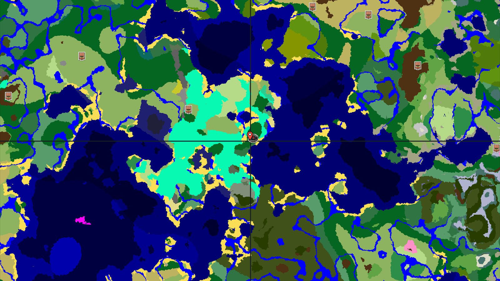 Forest Spawn with Nearby Trial Chambers and Ocean — Minecraft seed preview