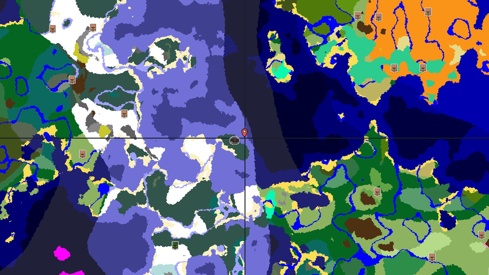 Snowy Taiga Island with a Shipwreck — Minecraft seed preview