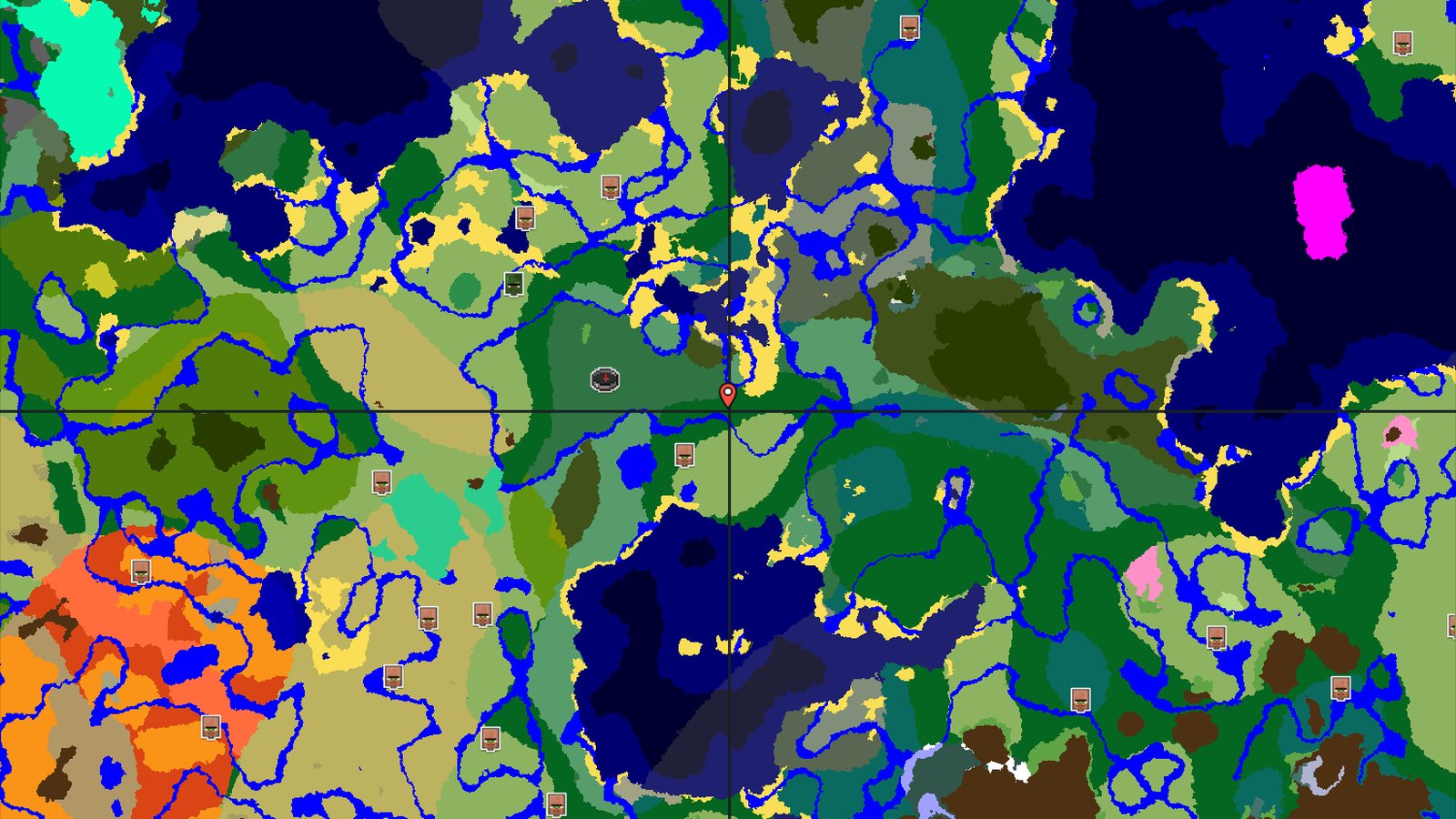 Birch Forest Spawn with a Nearby Woodland Mansion — Minecraft seed preview