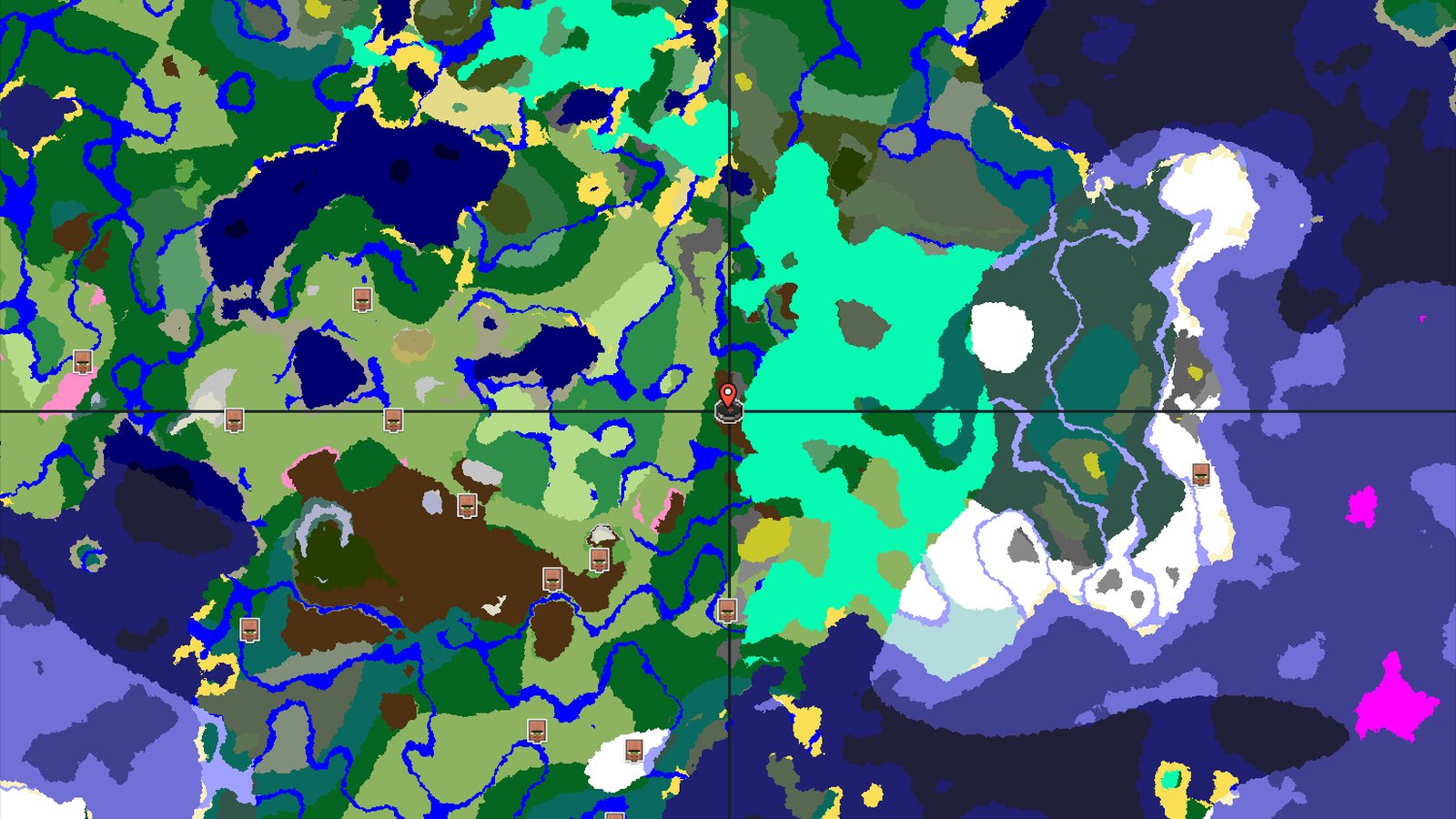 Spawn in Hills, Quick Access to Deep Dark — Minecraft seed preview