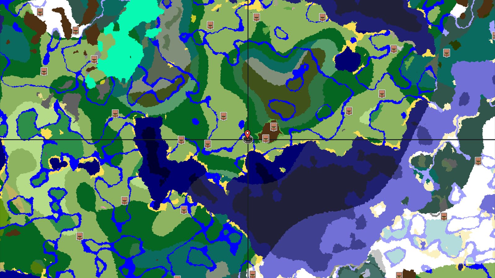 Forest Spawn with Nearby Trial Chambers and Dark Forest — Minecraft seed preview