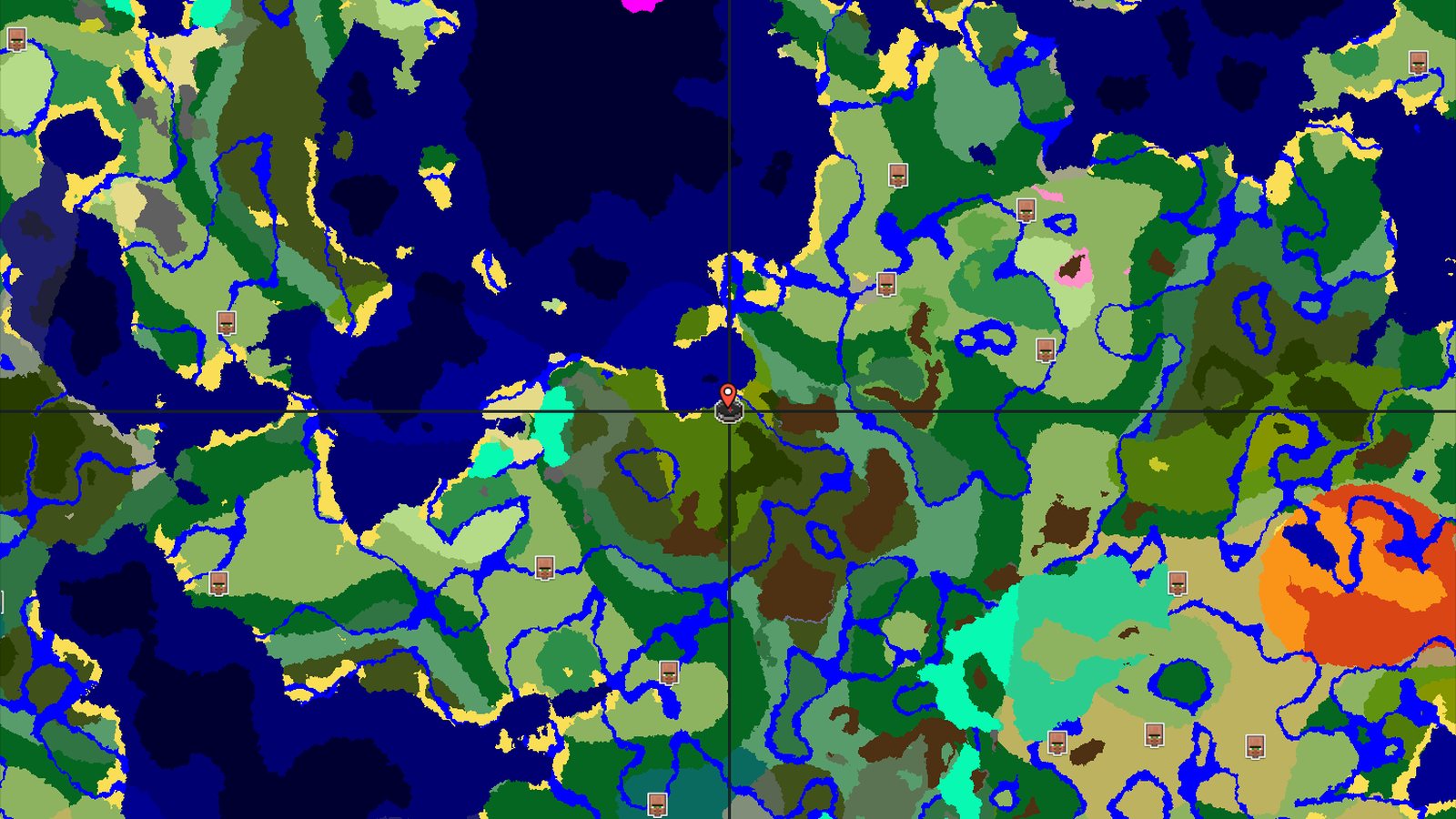 Jungle Spawn With a Nearby Woodland Mansion — Minecraft seed preview