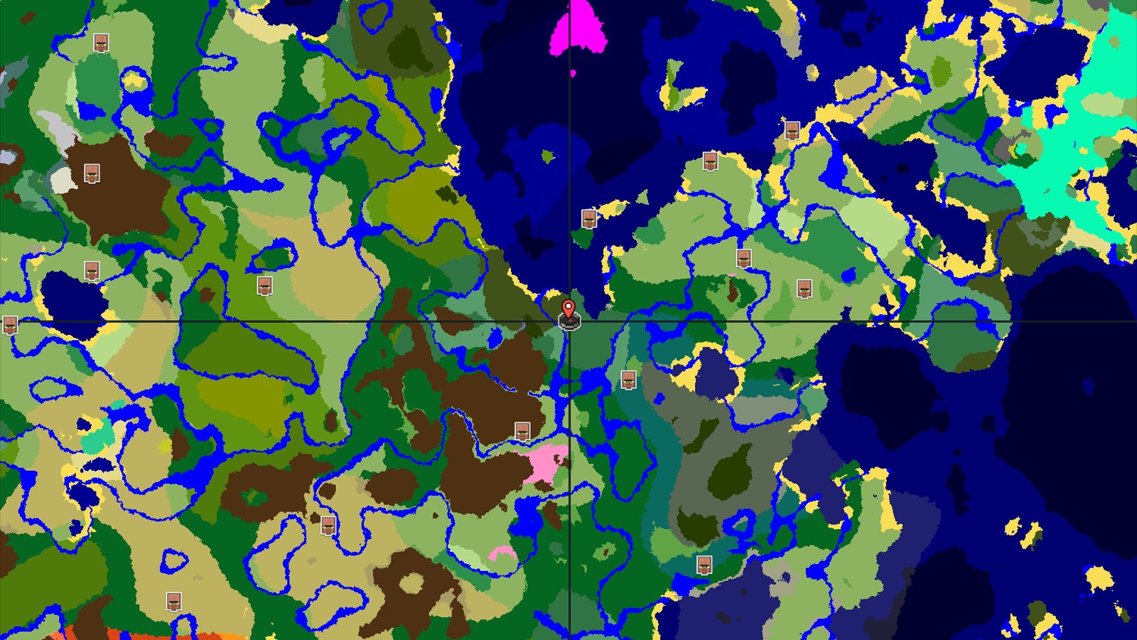 Forest, Rivers, and a Far-Off Ancient City — Minecraft seed preview