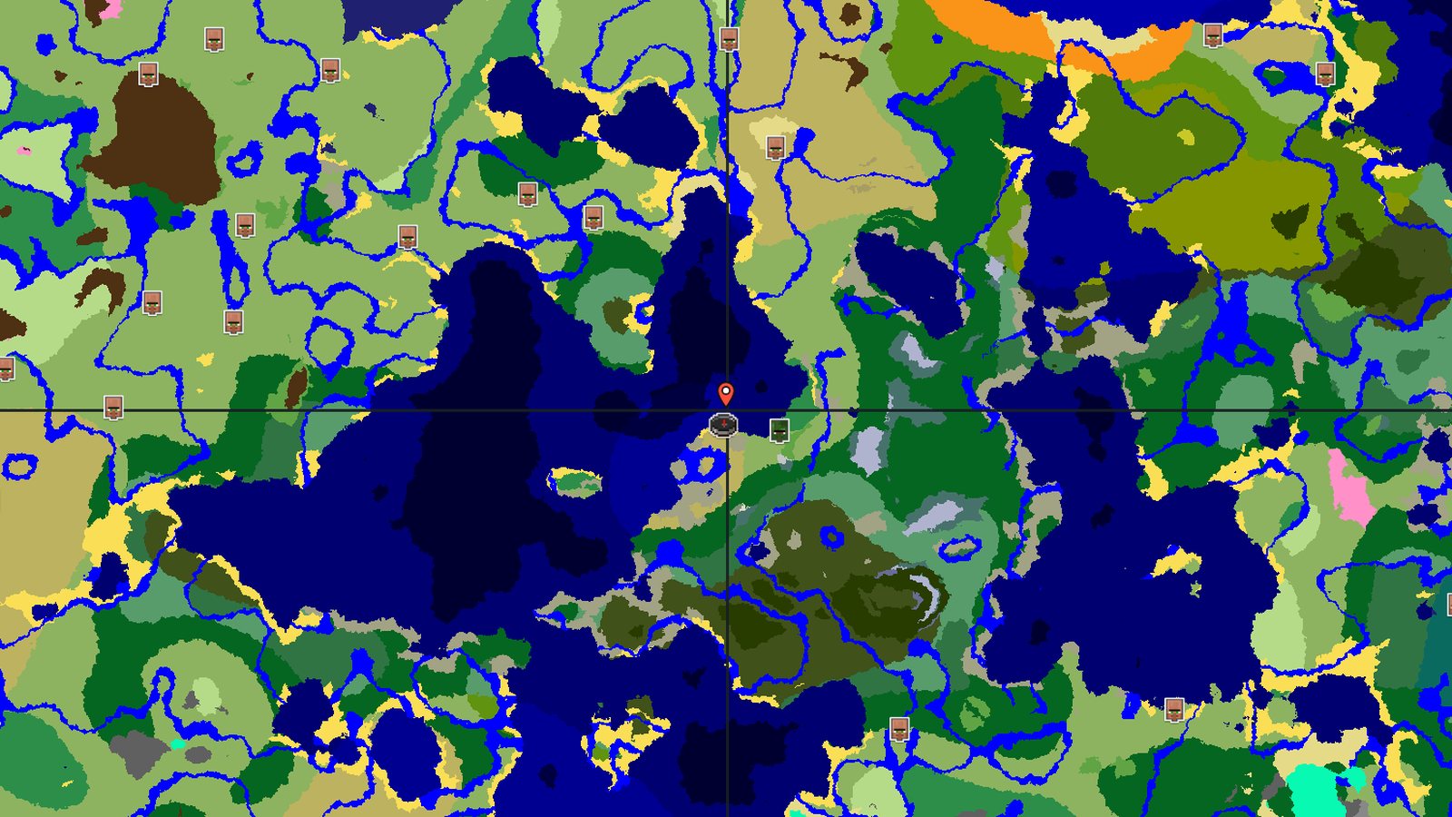 Flower Forest and an Abandoned Village Nearby — Minecraft seed preview
