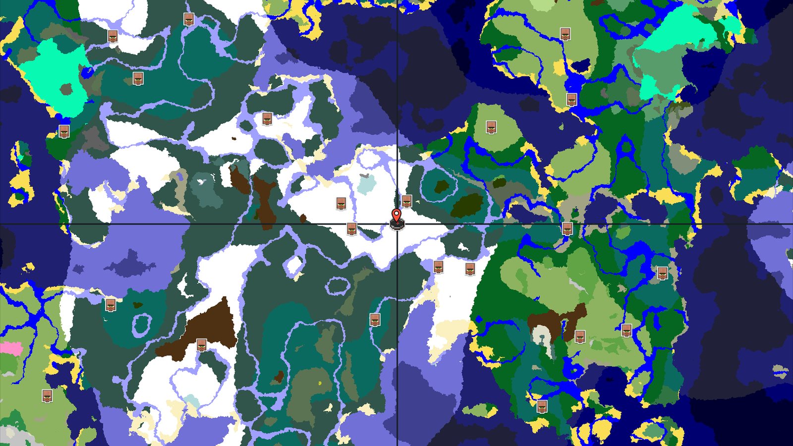 A Snowy Start with Nearby Trial Chambers — Minecraft seed preview