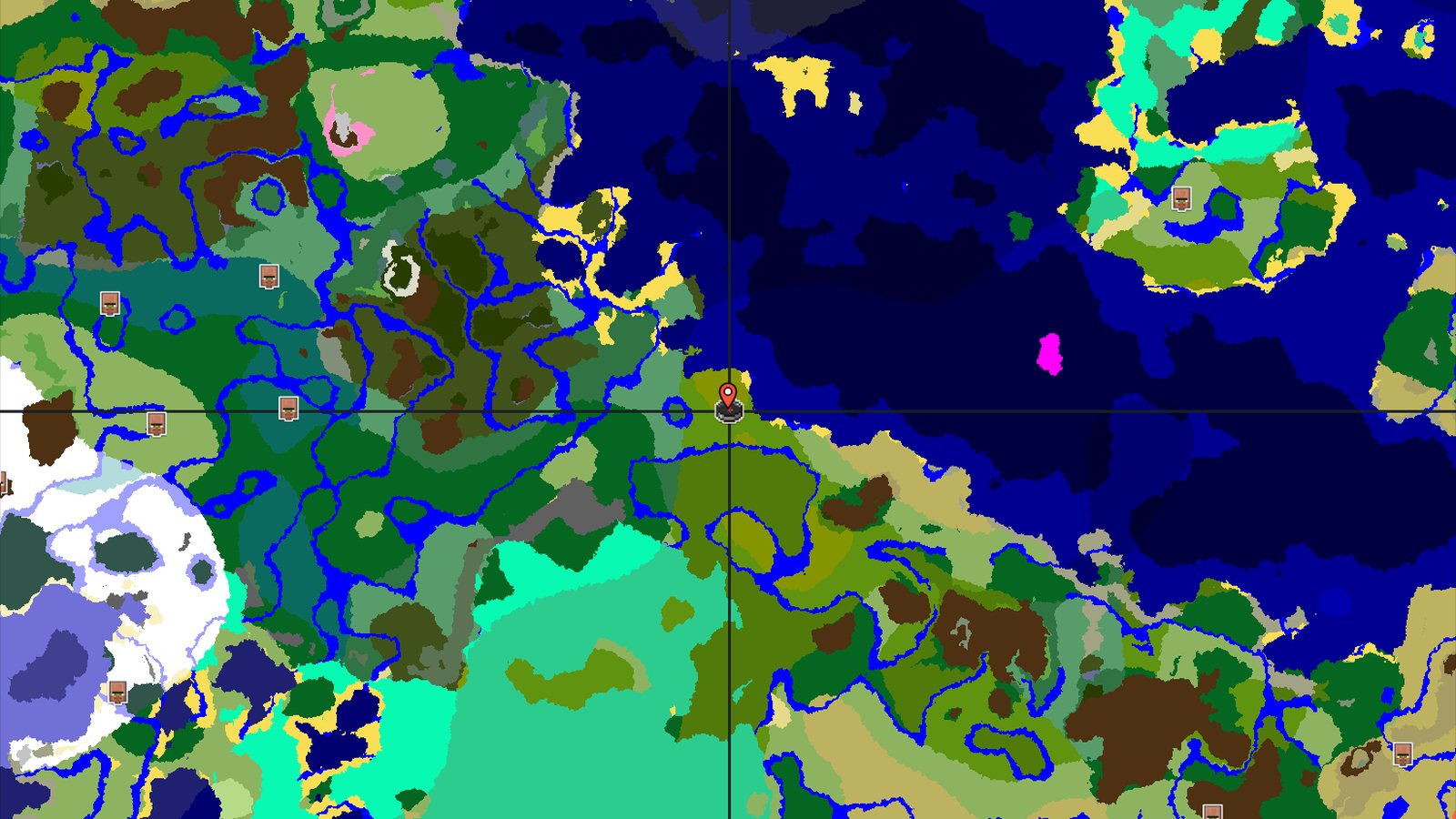 Bamboo Jungle Spawn with Nearby Trial Chambers — Minecraft seed preview