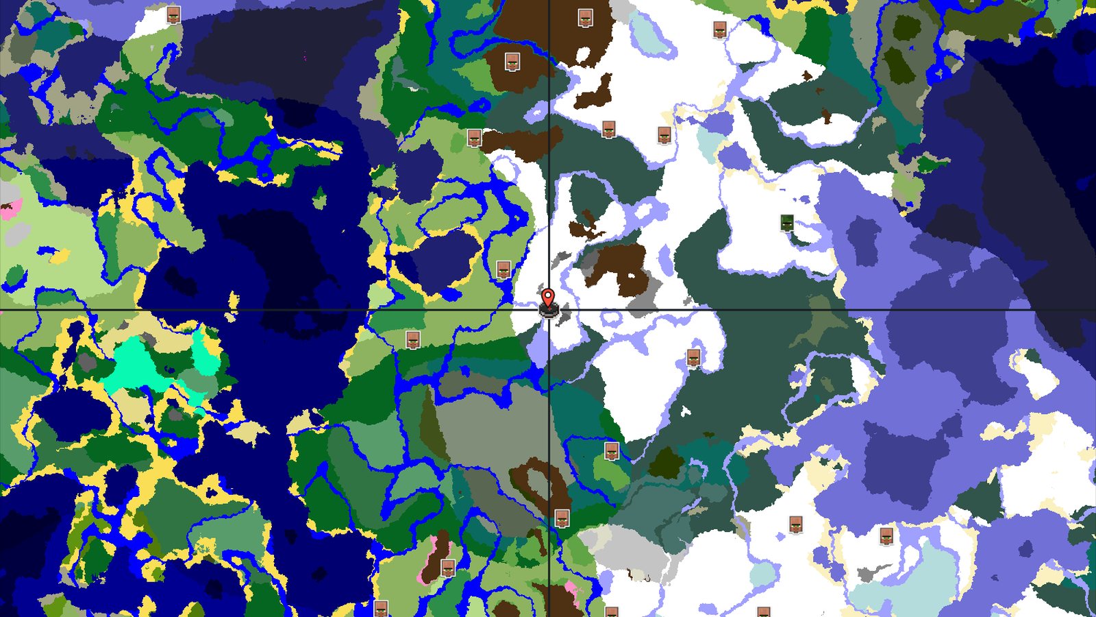 A Cold Start: Exploring Snowy Plains and Nearby Mineshafts — Minecraft seed preview