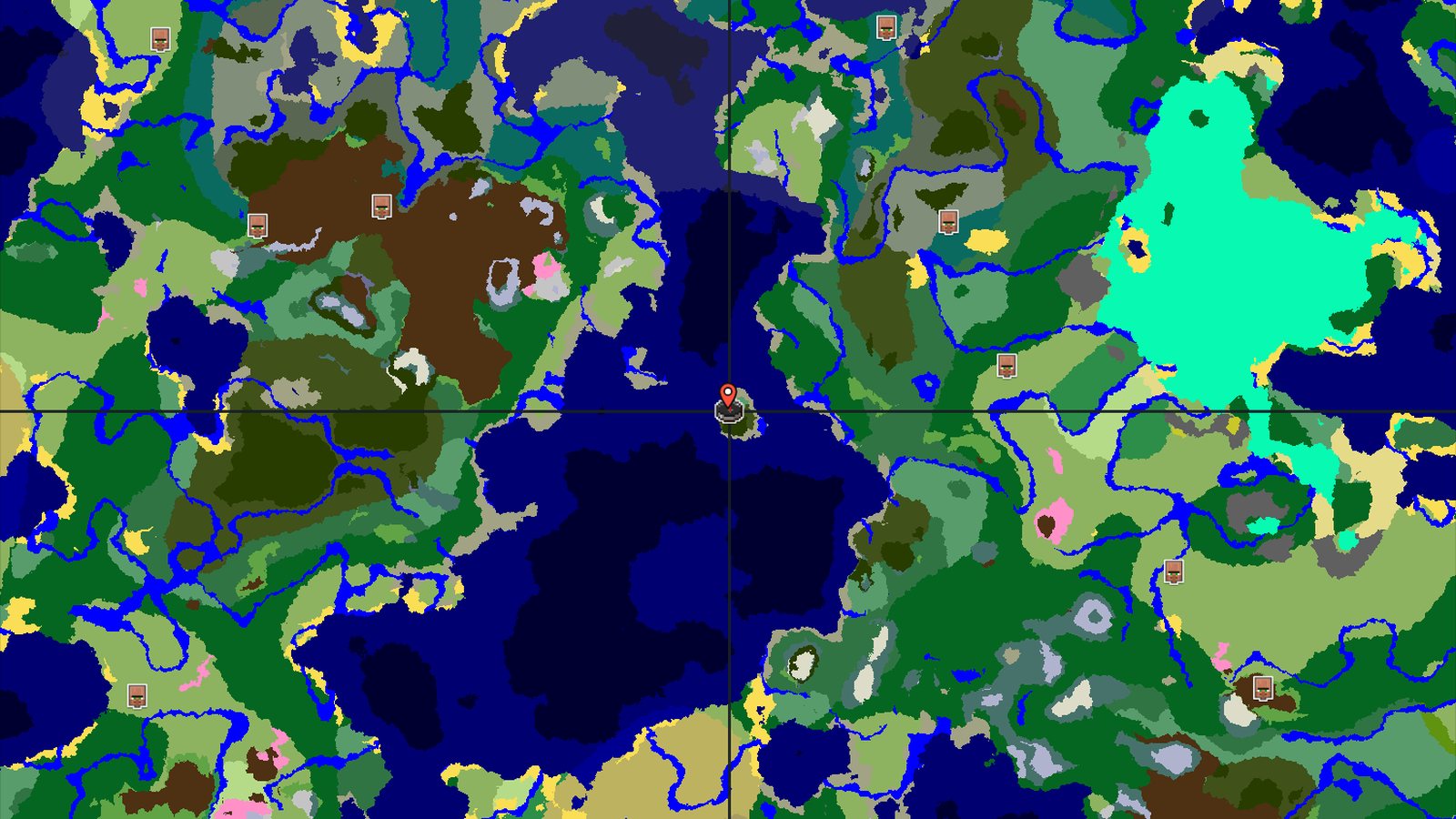 Spawn Near a Mansion, Explore Diverse Biomes — Minecraft seed preview