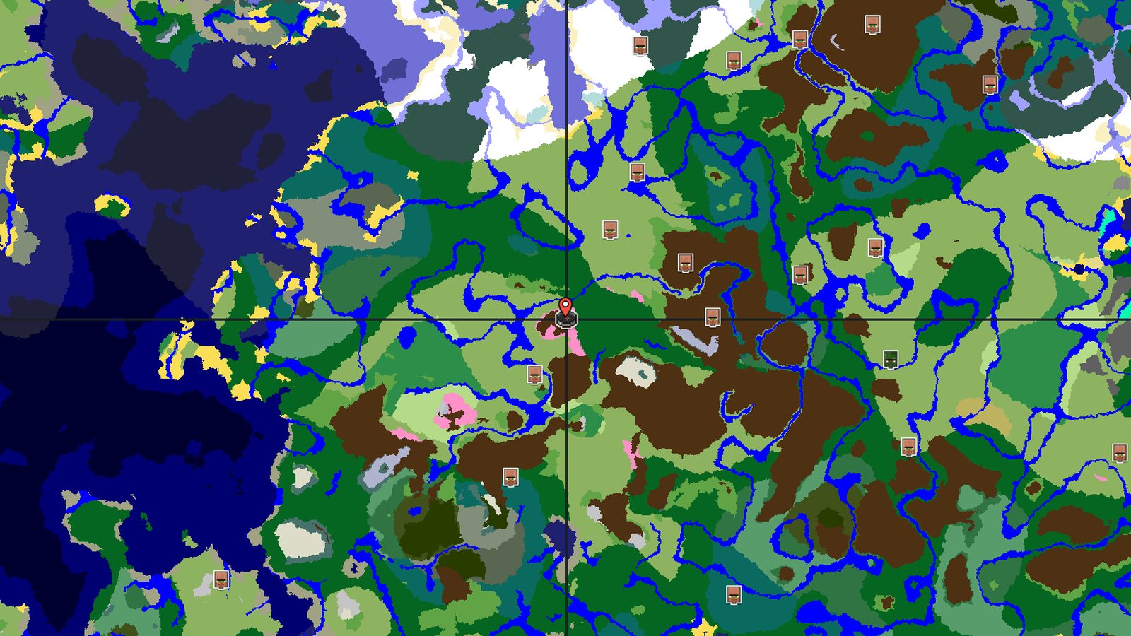 Cherry Grove Spawn Near Ancient City — Minecraft seed preview