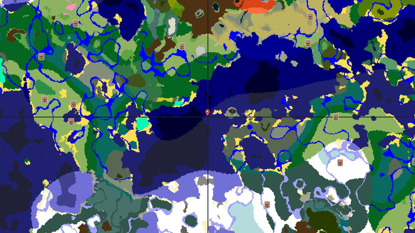 Old Growth Spruce Taiga Island Spawn — Minecraft seed preview