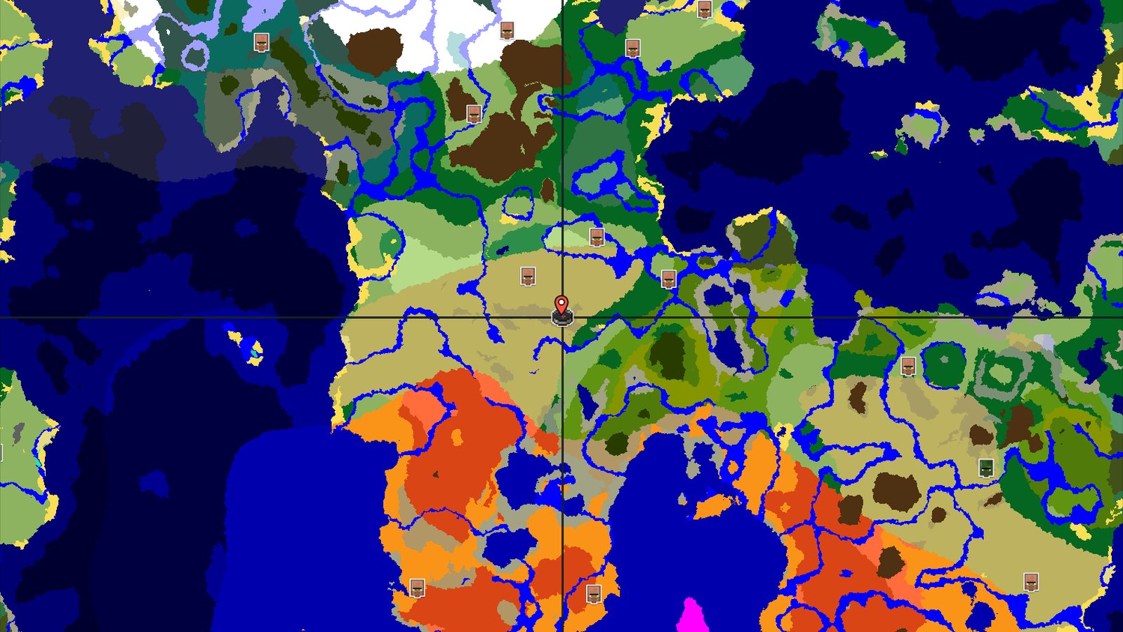 Savanna Plateau Spawn with Early Jungle and Badlands — Minecraft seed preview