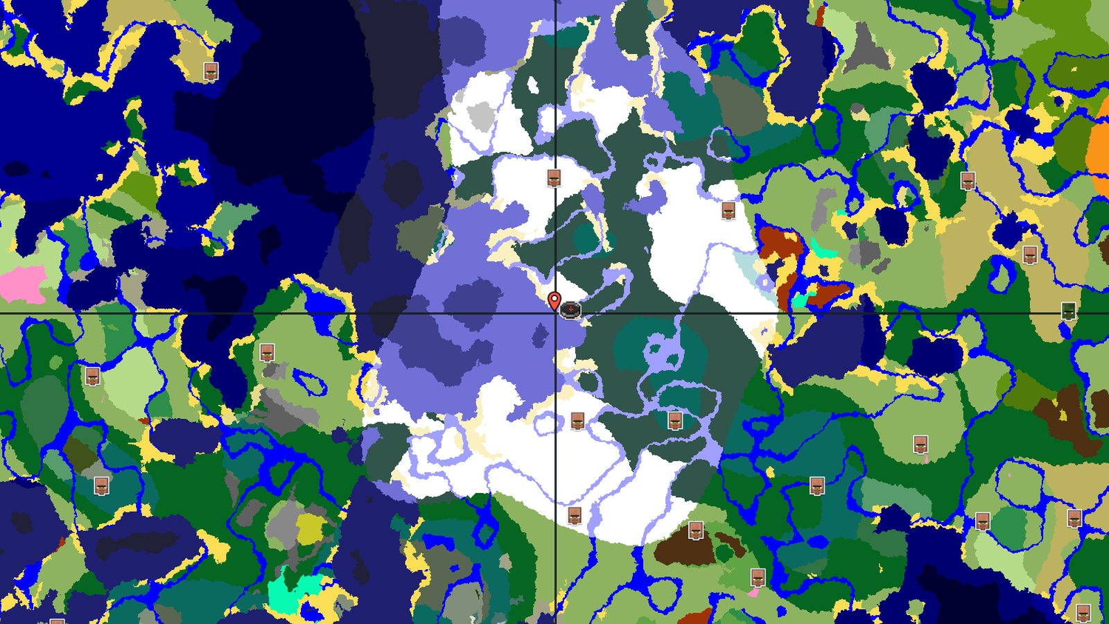 Igloo at Spawn — Minecraft seed preview