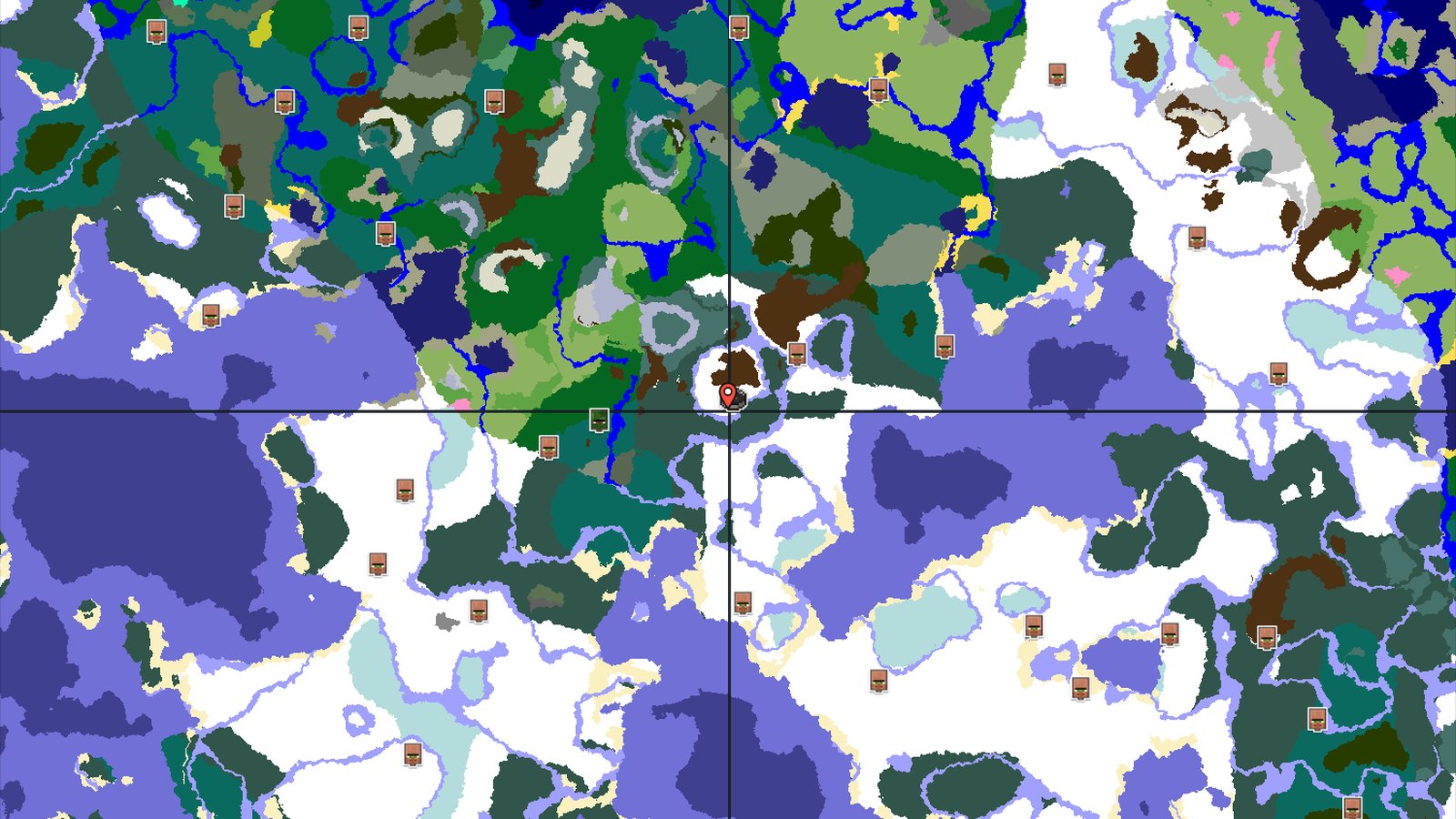 Frozen Peaks, Ancient City, and a Village Nearby — Minecraft seed preview