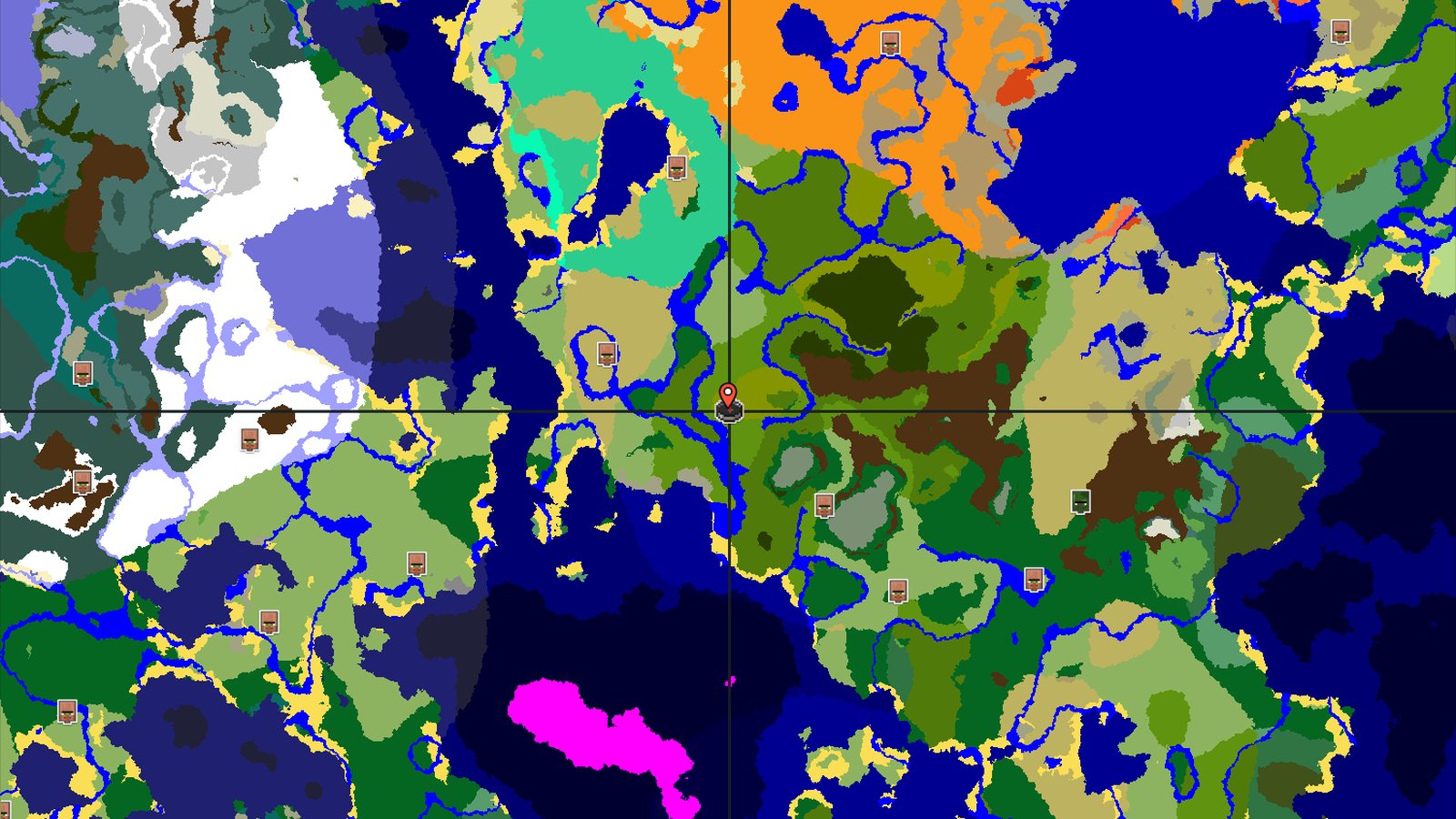 Bamboo Jungle Spawn with Nearby Trial Chambers — Minecraft seed preview