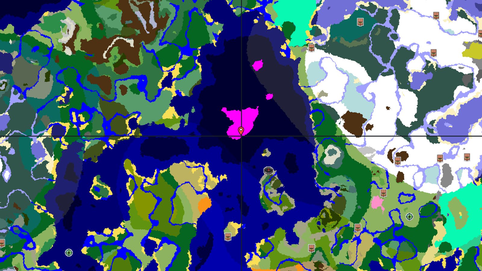 Mushroom Island with a Sparse Jungle — Minecraft seed preview