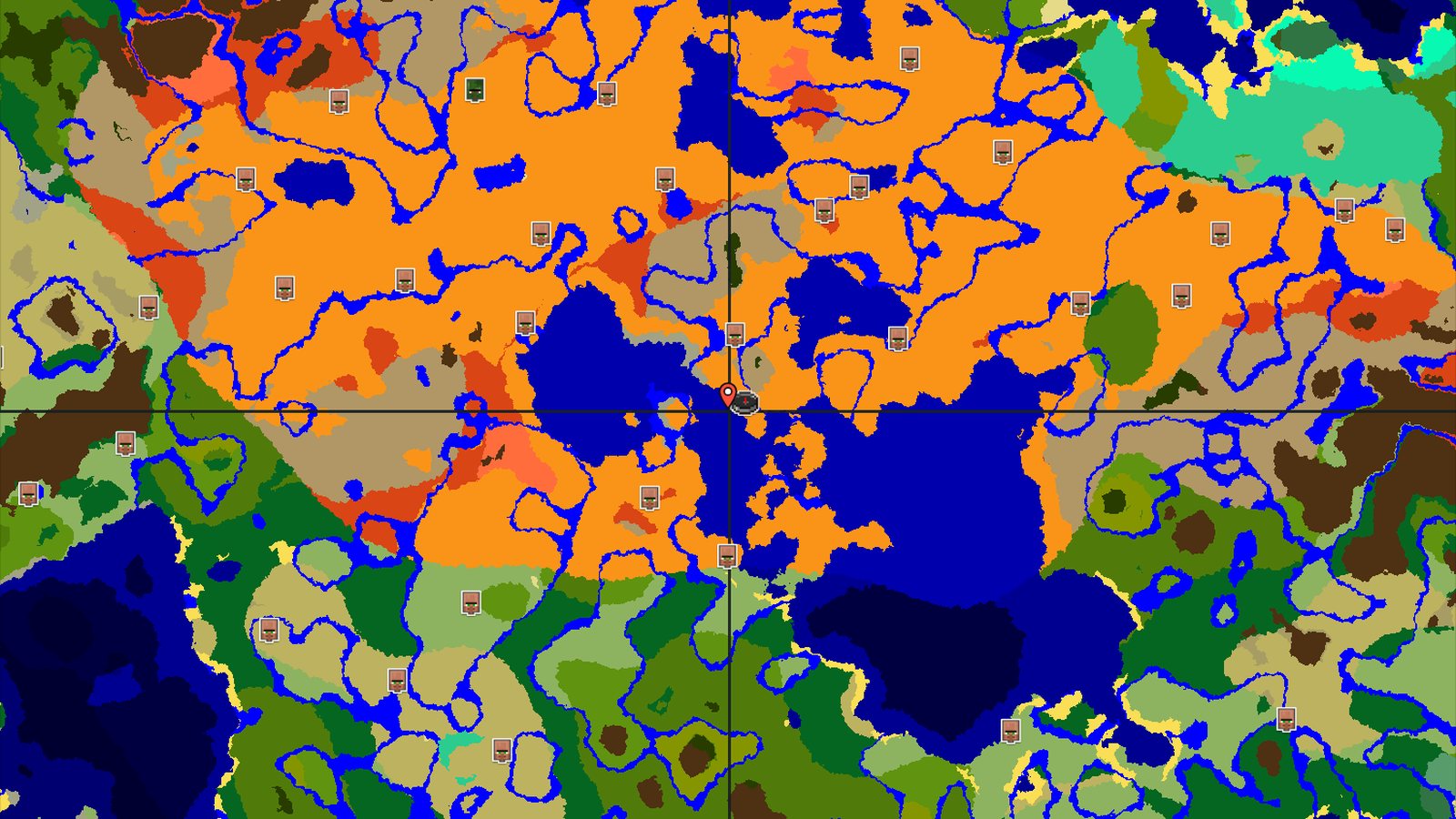 Desert Spawn with Nearby Trial Chambers — Minecraft seed preview