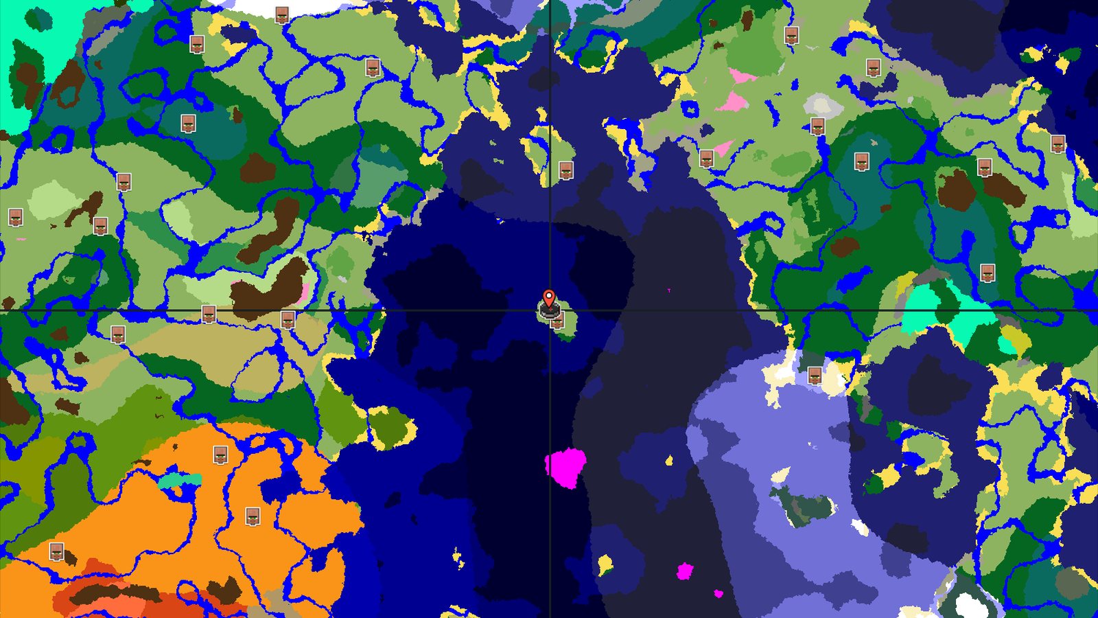 An Island Start with a Nearby Mushroom Fields Biome — Minecraft seed preview