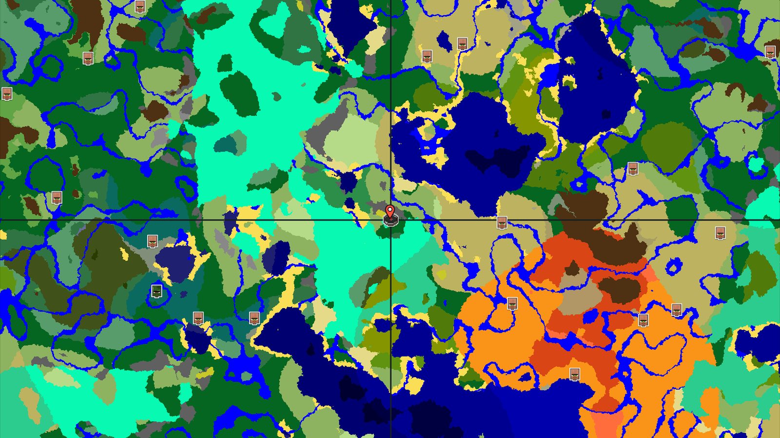 Flower Forest and Trial Chambers Near Spawn — Minecraft seed preview