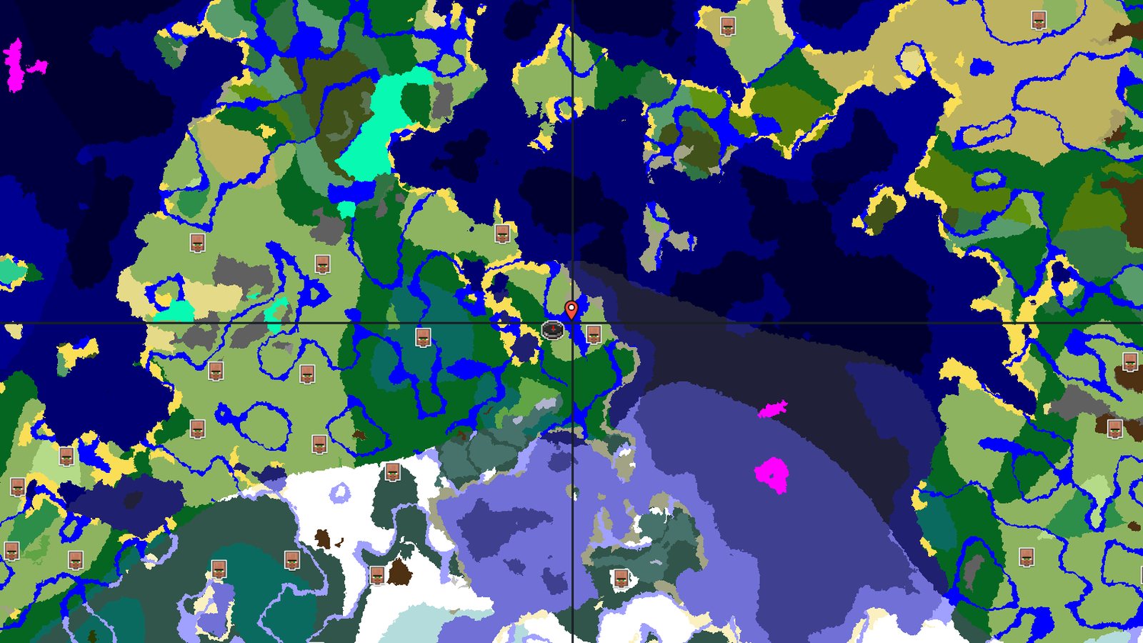 Plains Spawn Near Trial Chambers and Village — Minecraft seed preview