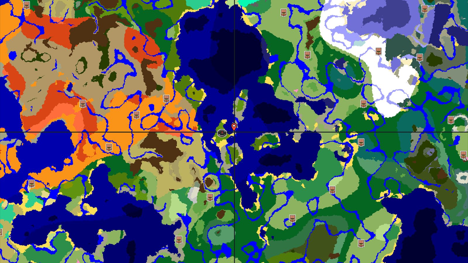 Jungle Island Spawn with Quick Ocean Exploration — Minecraft seed preview
