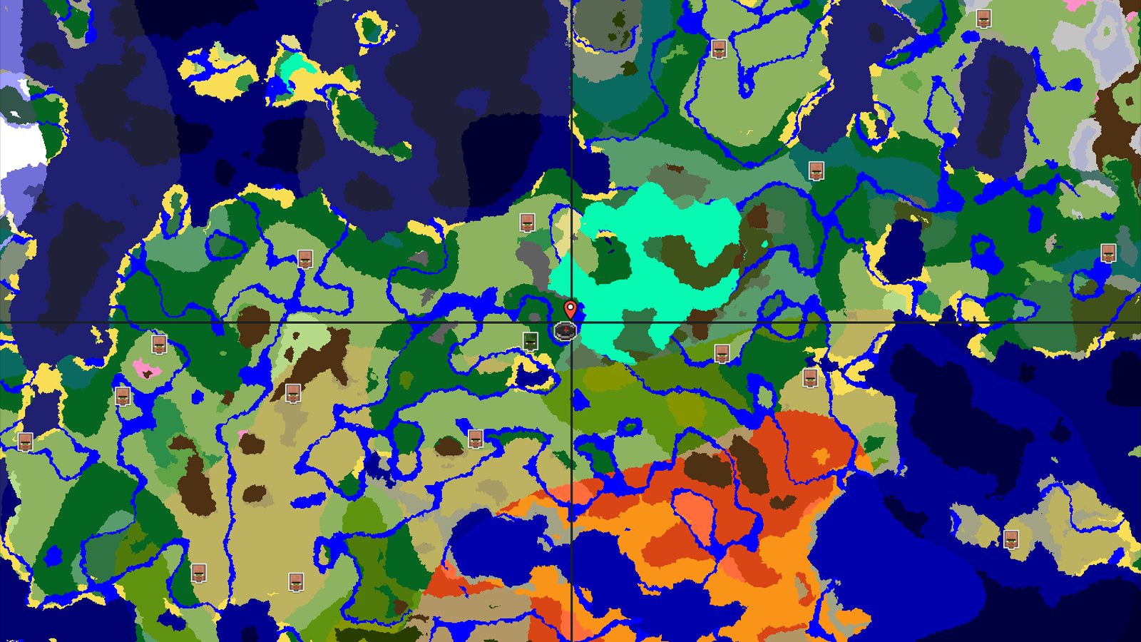 Abandoned Village Near Forest Spawn — Minecraft seed preview