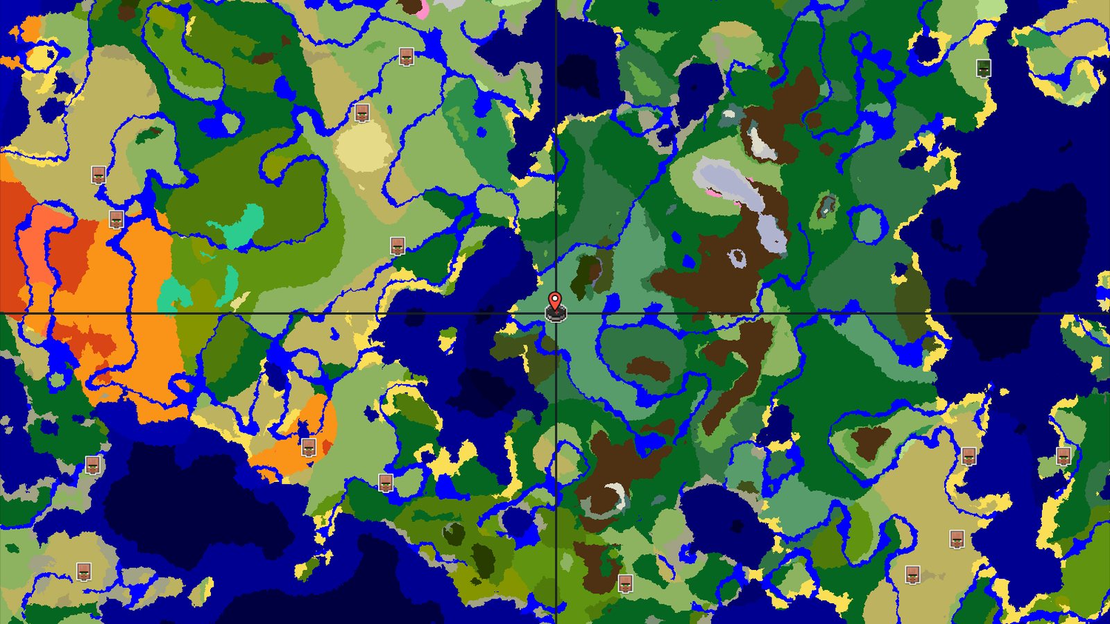 Pale Garden and Lush Caves Near Spawn — Minecraft seed preview