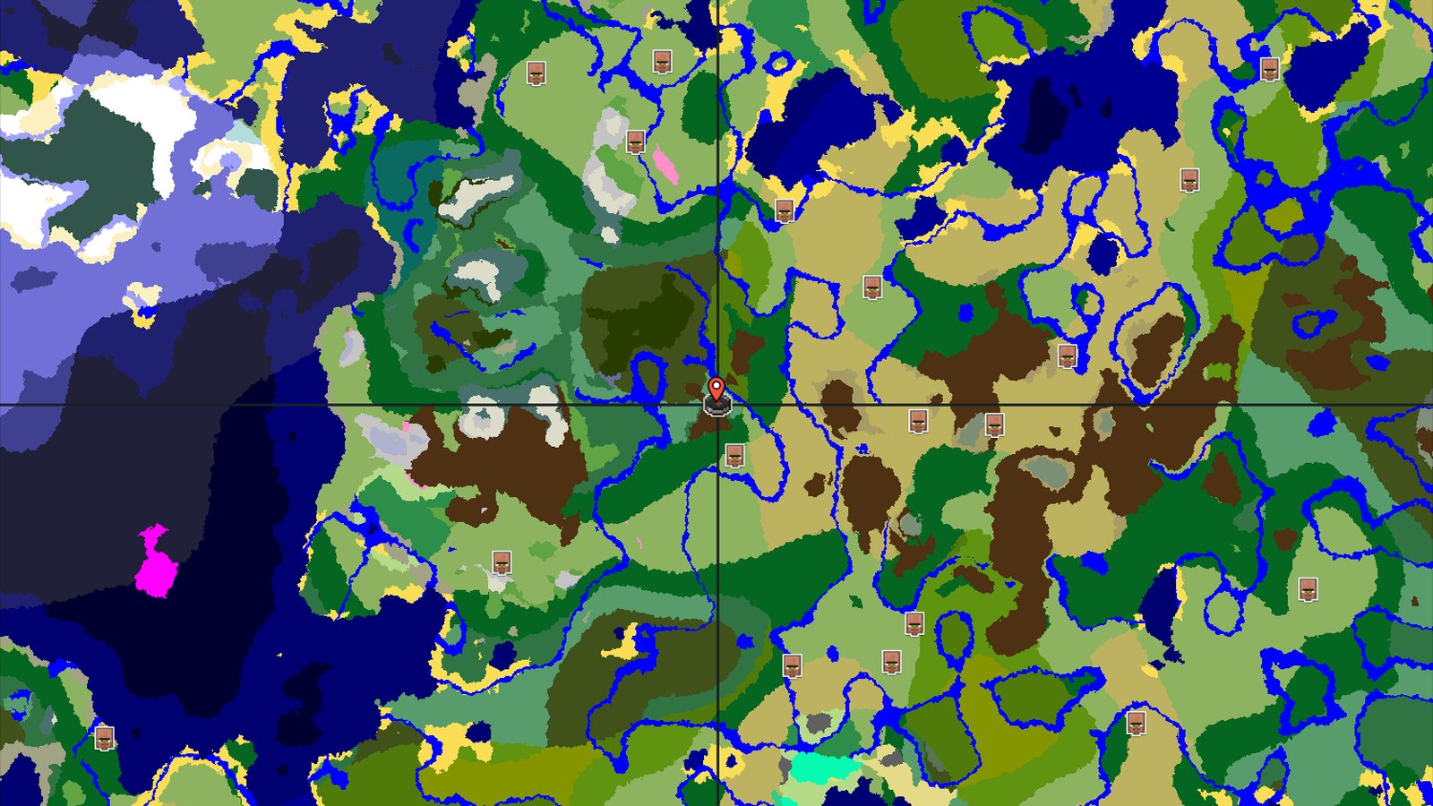 Village, Jungle Temple and Ancient City Nearby — Minecraft seed preview