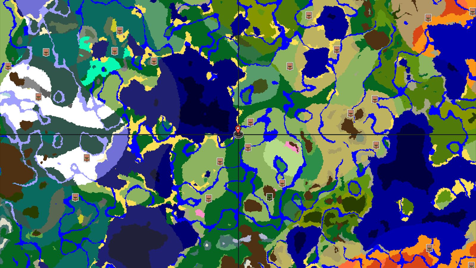 A Quiet Start with Nearby Villages and Coastal Adventures — Minecraft seed preview
