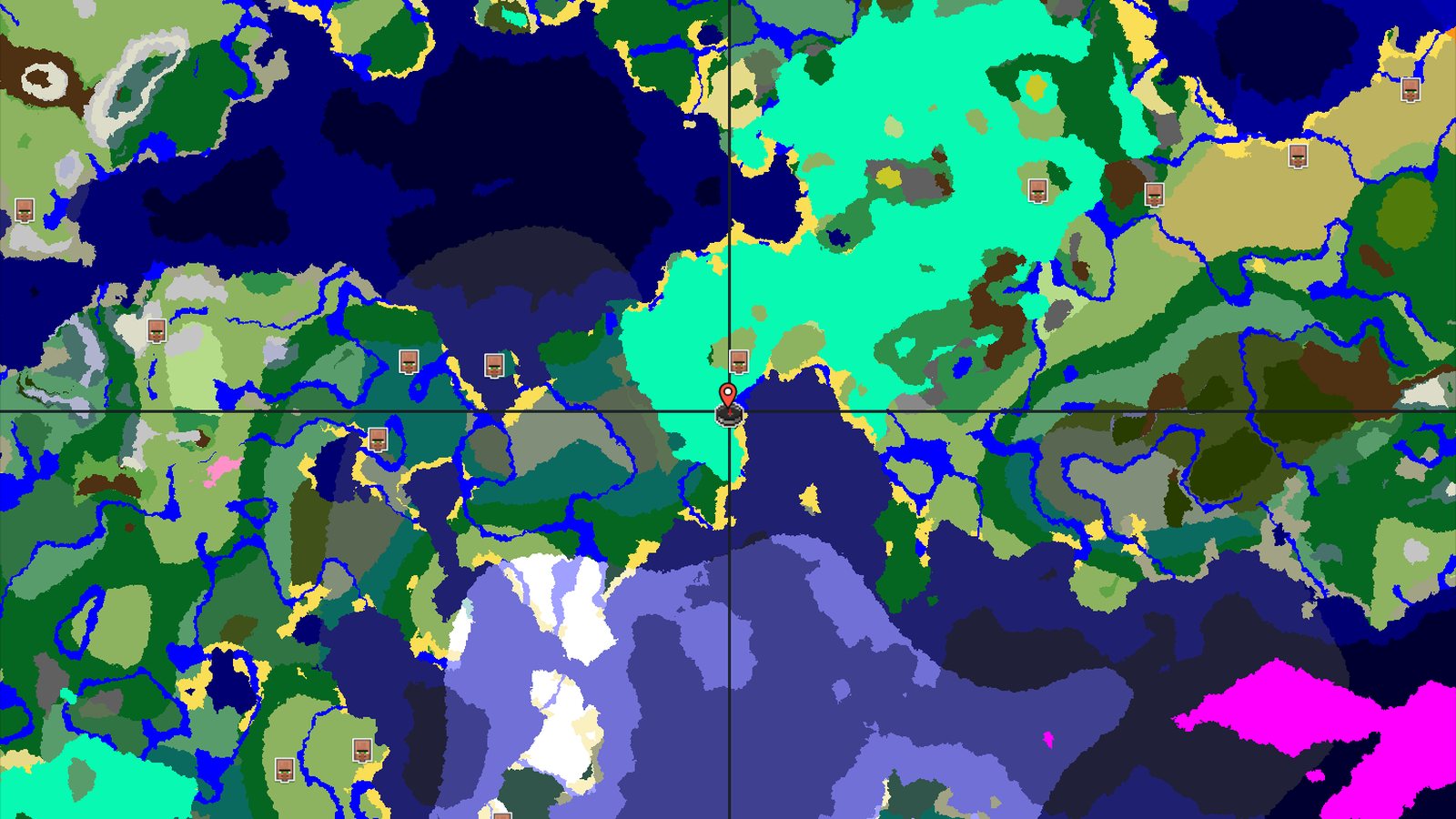 Swamp Spawn with Nearby Ruined Portal and Village — Minecraft seed preview
