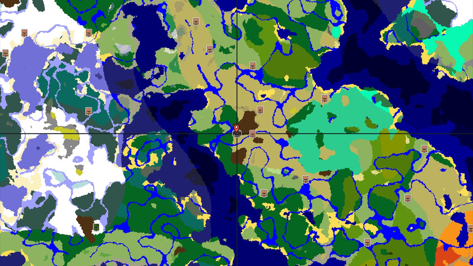 Savanna Spawn with a Close Cherry Grove — Minecraft seed preview