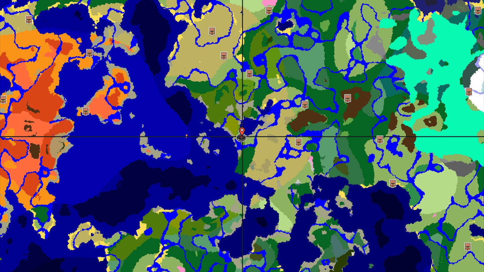 A Jungle Inlet Spawn with a Nearby Mineshaft — Minecraft seed preview
