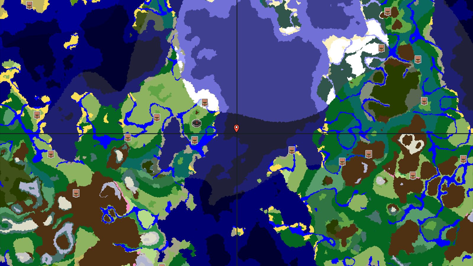 Spawn Near a Village and Ancient City — Minecraft seed preview