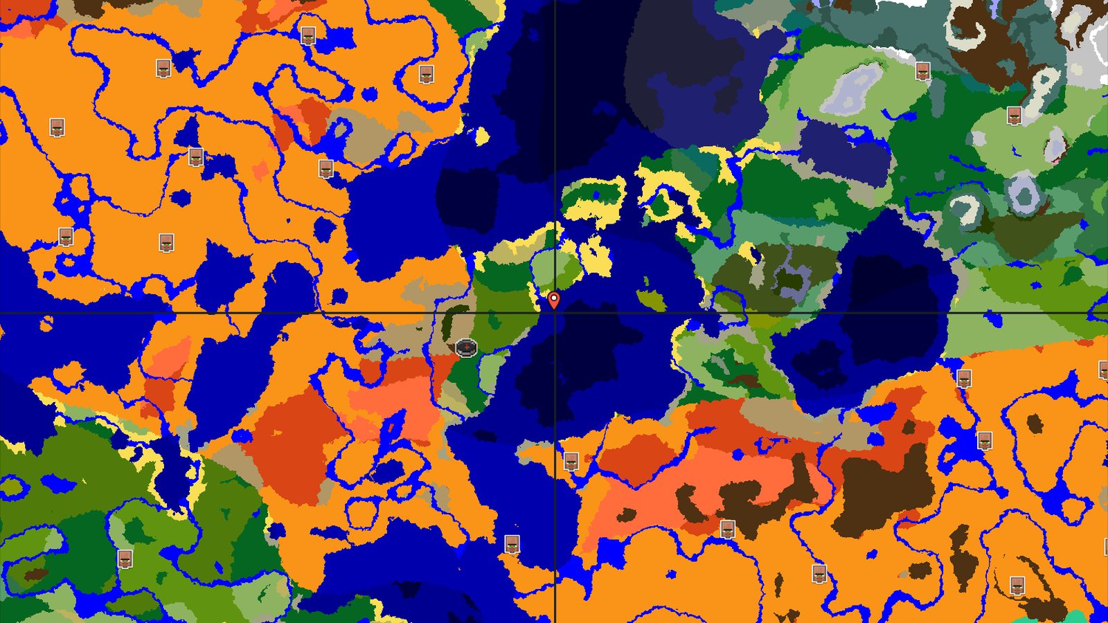 Forest Spawn with Nearby Trial Chambers — Minecraft seed preview