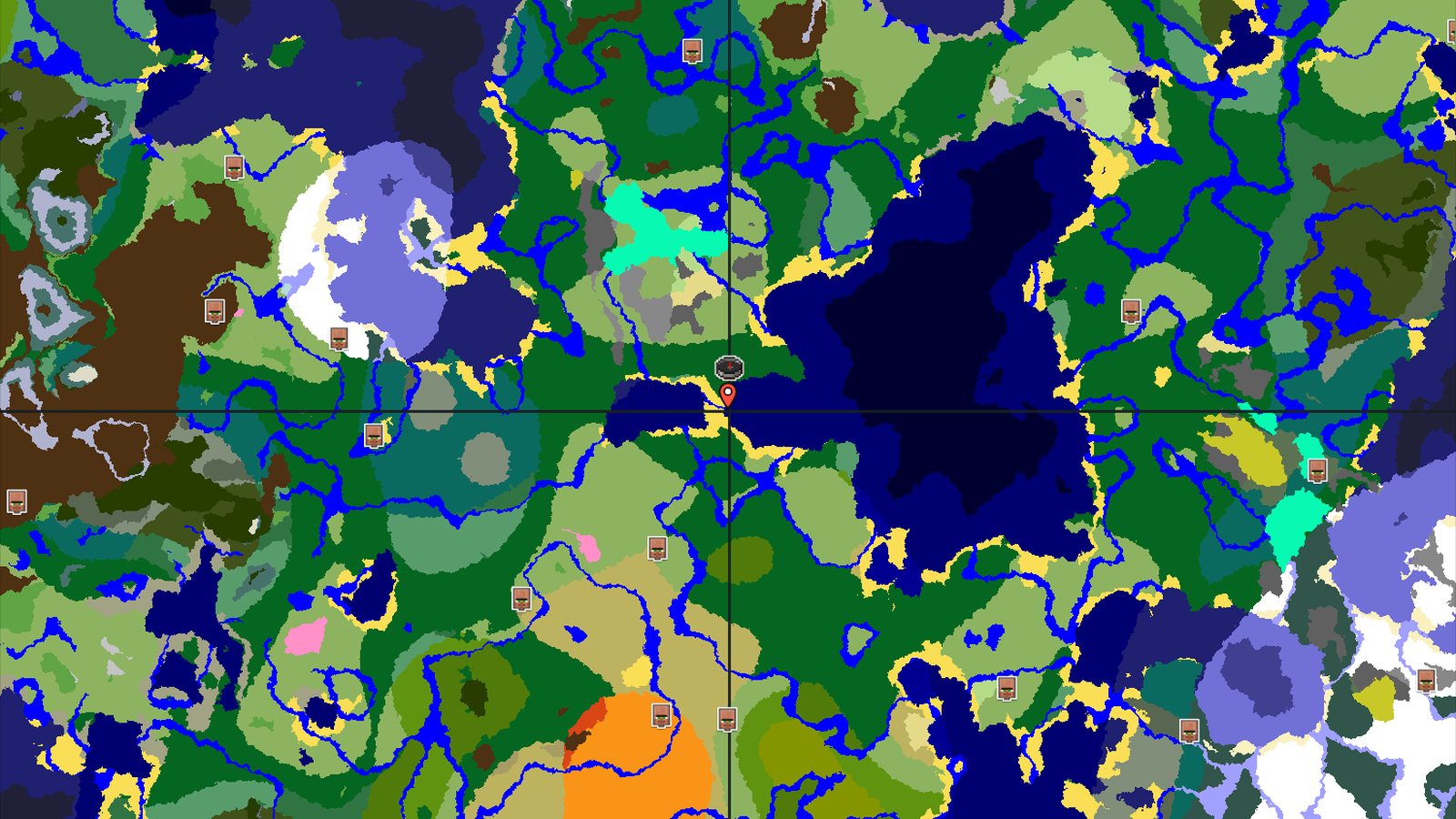 Forest Spawn with Nearby Trial Chambers — Minecraft seed preview