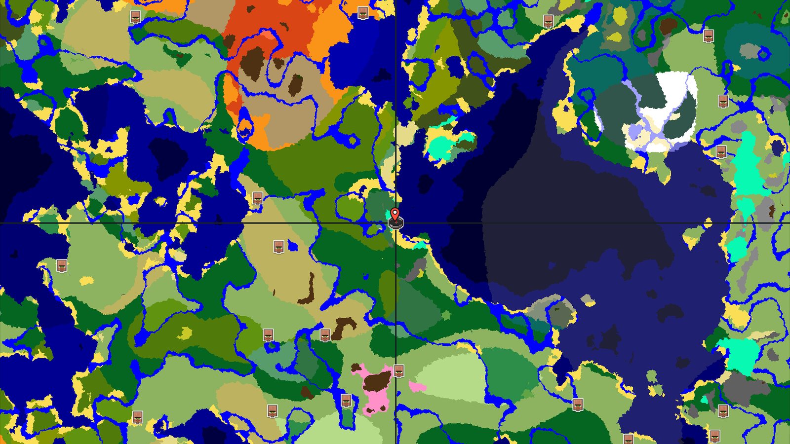 Swamp Spawn with Nearby Jungle and Trial Chambers — Minecraft seed preview