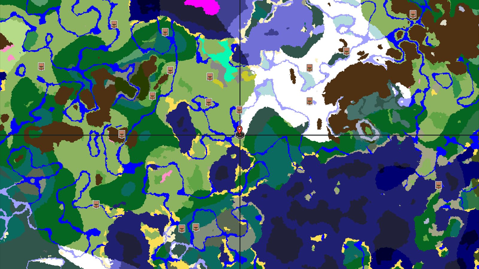 Ice Spikes Near Spawn with Cold Ocean Shores — Minecraft seed preview