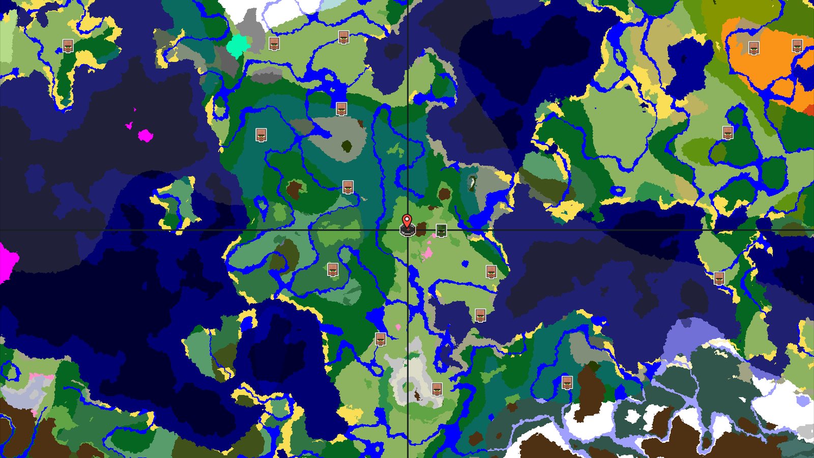 Spawn Near a Rare Abandoned Village — Minecraft seed preview