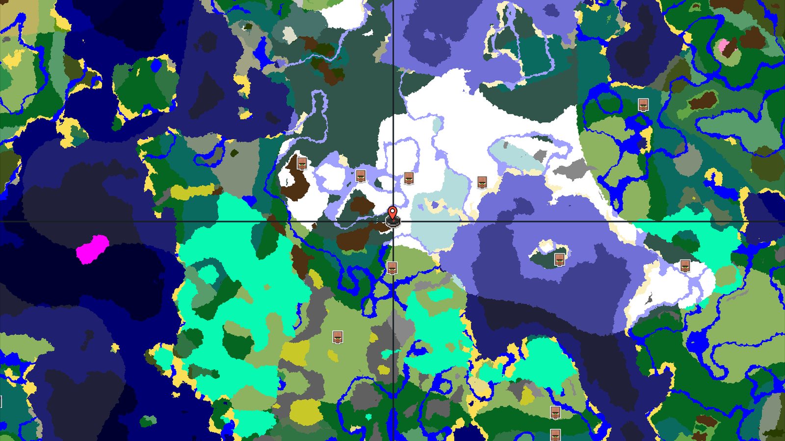 Ice Spikes Near Spawn in a Vast Winter Wonderland — Minecraft seed preview