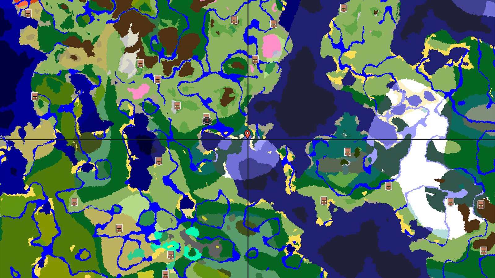 Village and Trial Chambers Near Spawn — Minecraft seed preview