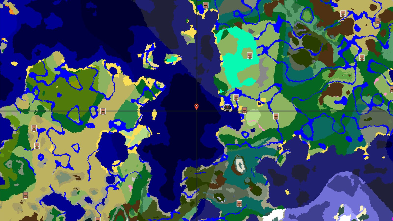 Spawn on a Plains Peninsula, Village and Trial Chambers Near — Minecraft seed preview