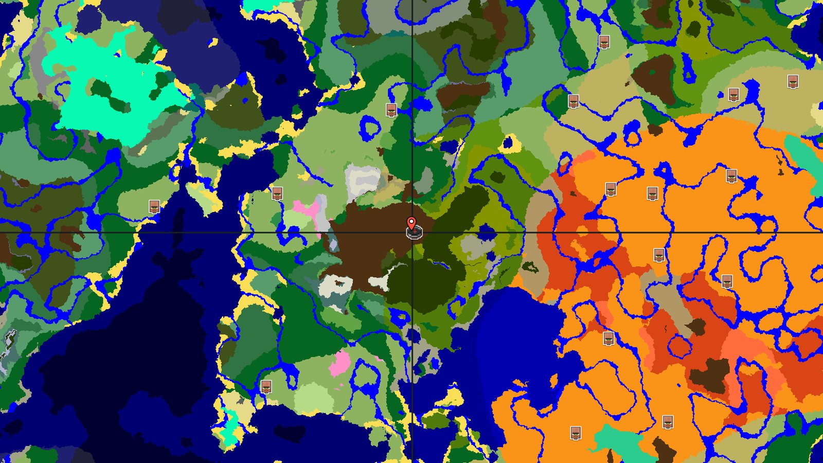 Ancient City and Trail Ruins in a Jungle Valley — Minecraft seed preview