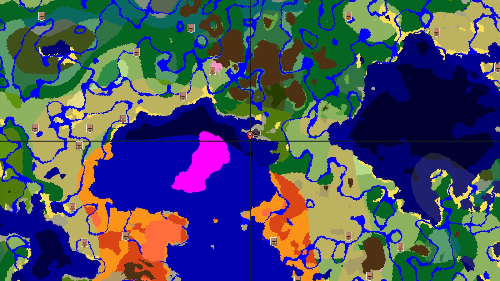 Jungle Temple in a Warm Ocean — Minecraft seed preview
