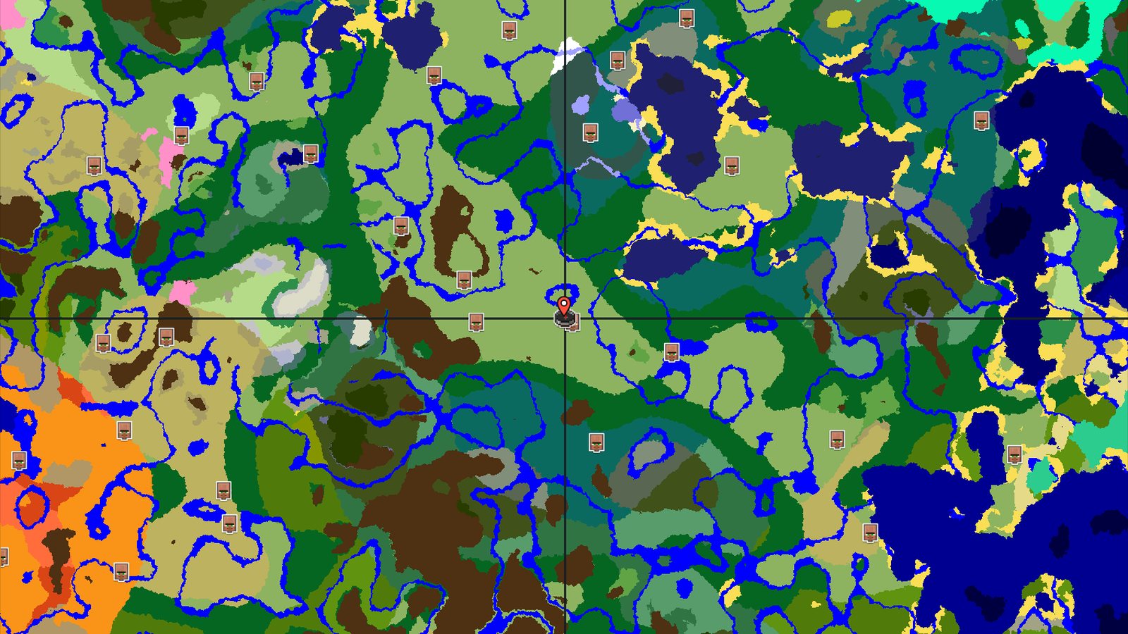 A Modest Start with Quick Village Access — Minecraft seed preview